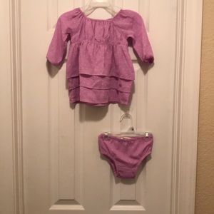 Juicy Couture purple outfit